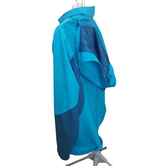 Eddie Bauer Womens XL Turquoise Jacket With Detachable Hood medium weight - Picture 5 of 16